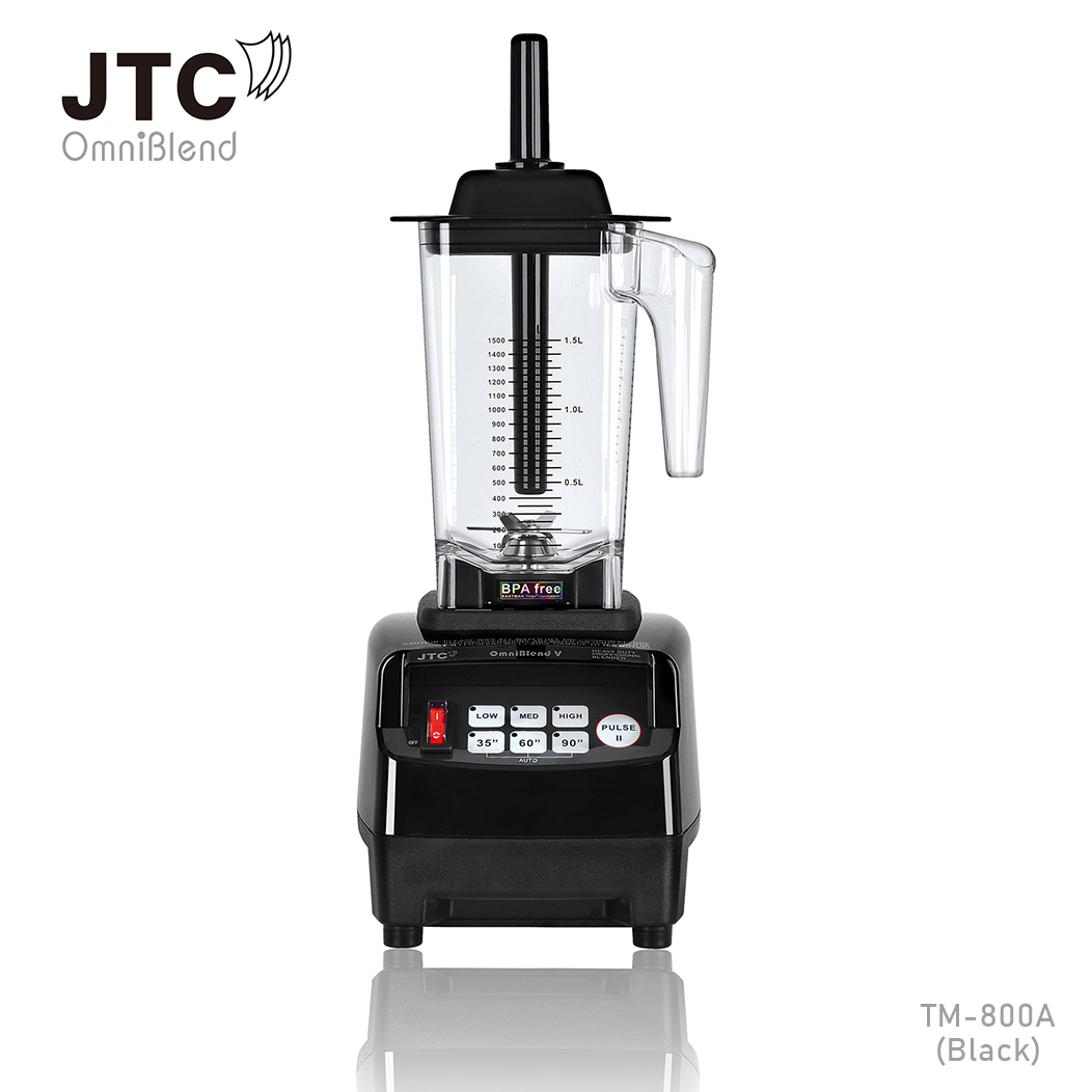 Black & Grey Jtc Blender With Sound Enclosure Box 800aq 3 Hp 1.5 Ltr. Jar Commercial