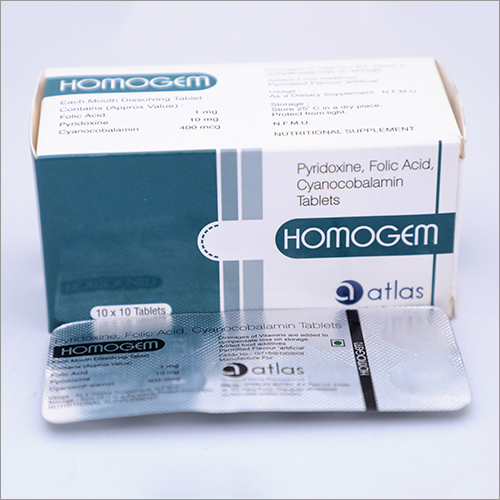 Pyridoxine Folic Acid Cyanocobalamin Tablets