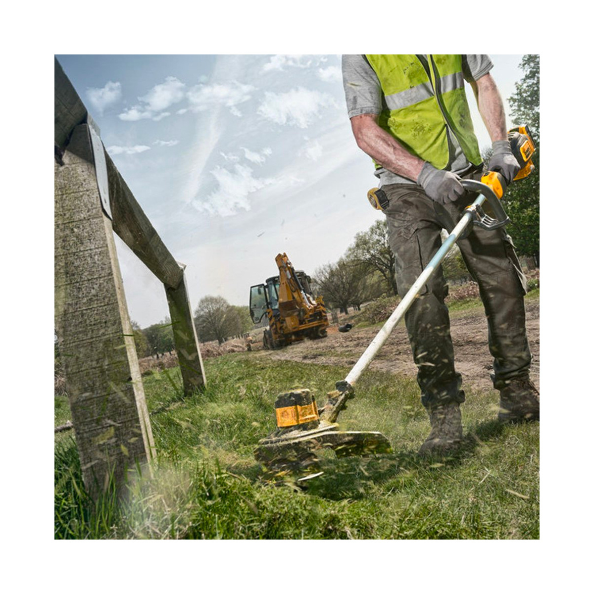 Yellow & Black Dewalt Dcm571n 54v 38cm