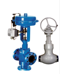 Pneumatic Diaphragm Type Control Valve - Wcb/ss316 Construction, 25nb To 150nb Size, Blue Color, High Pressure, Water/chemical/oil/acid Usage
