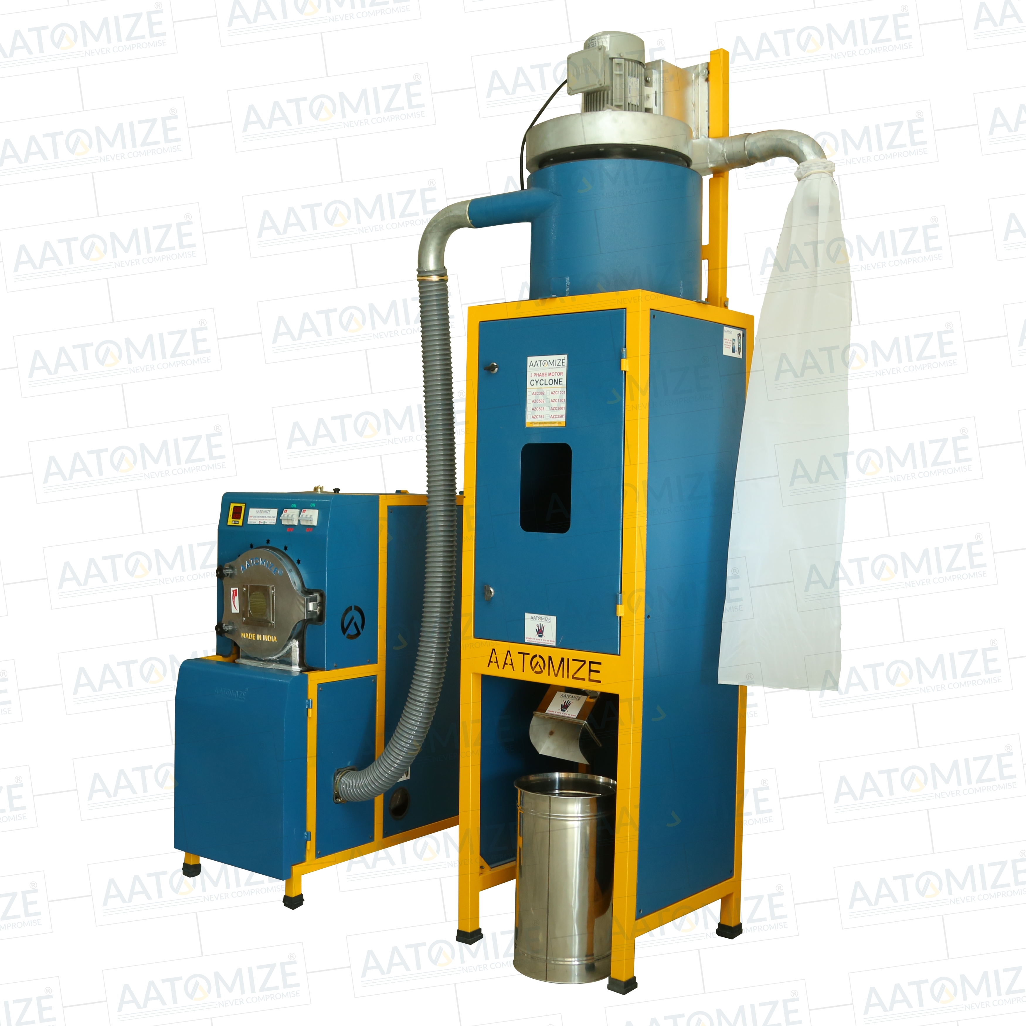 10 Hp Heavy Duty Pulverizer Azc1001 - Color: Blue