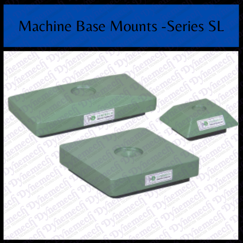 Machine Base Mounts Series Sl - Color: As Per Above Picture
