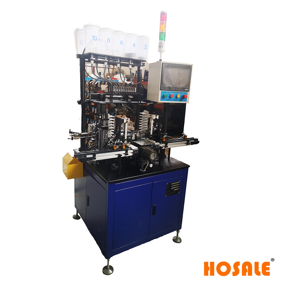 Blue Bearing Assembly Machine