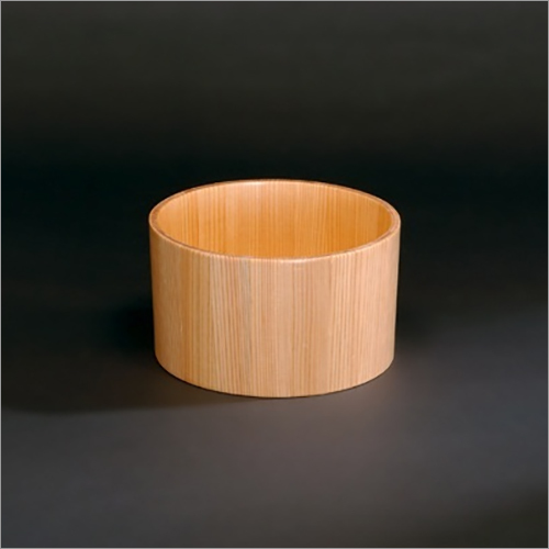 Natural Wooden Hot Water Pot -KANUMA Yuoke- Made of Cypress Minimal Design Handmade