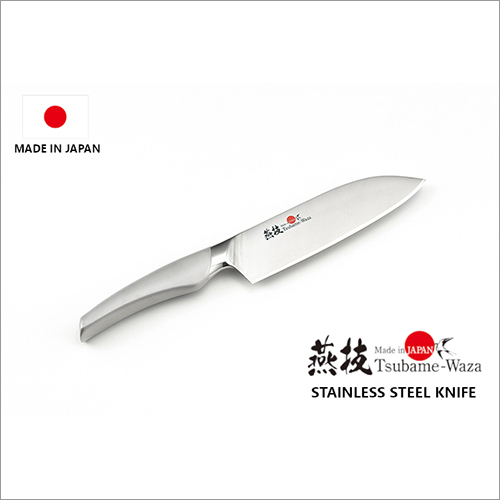 Japan-Made Santoku Stainless Steel Kitchen Knife 145mm