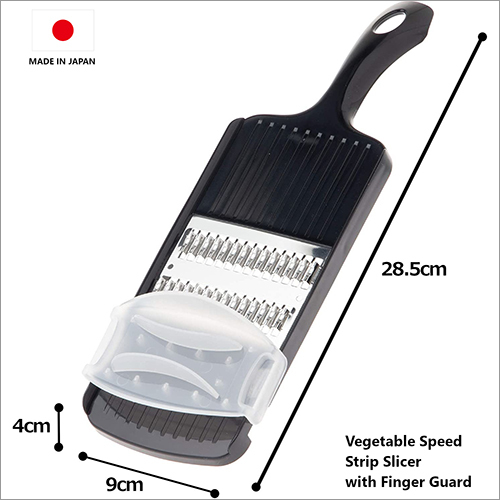 Prograde Stainless Steel Slicer with Finger Guard Kitchen Gadgets Vegetable Slicer Made in Japan