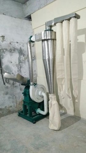 Semi-automatic Dry Leaves Pulverizer Machine