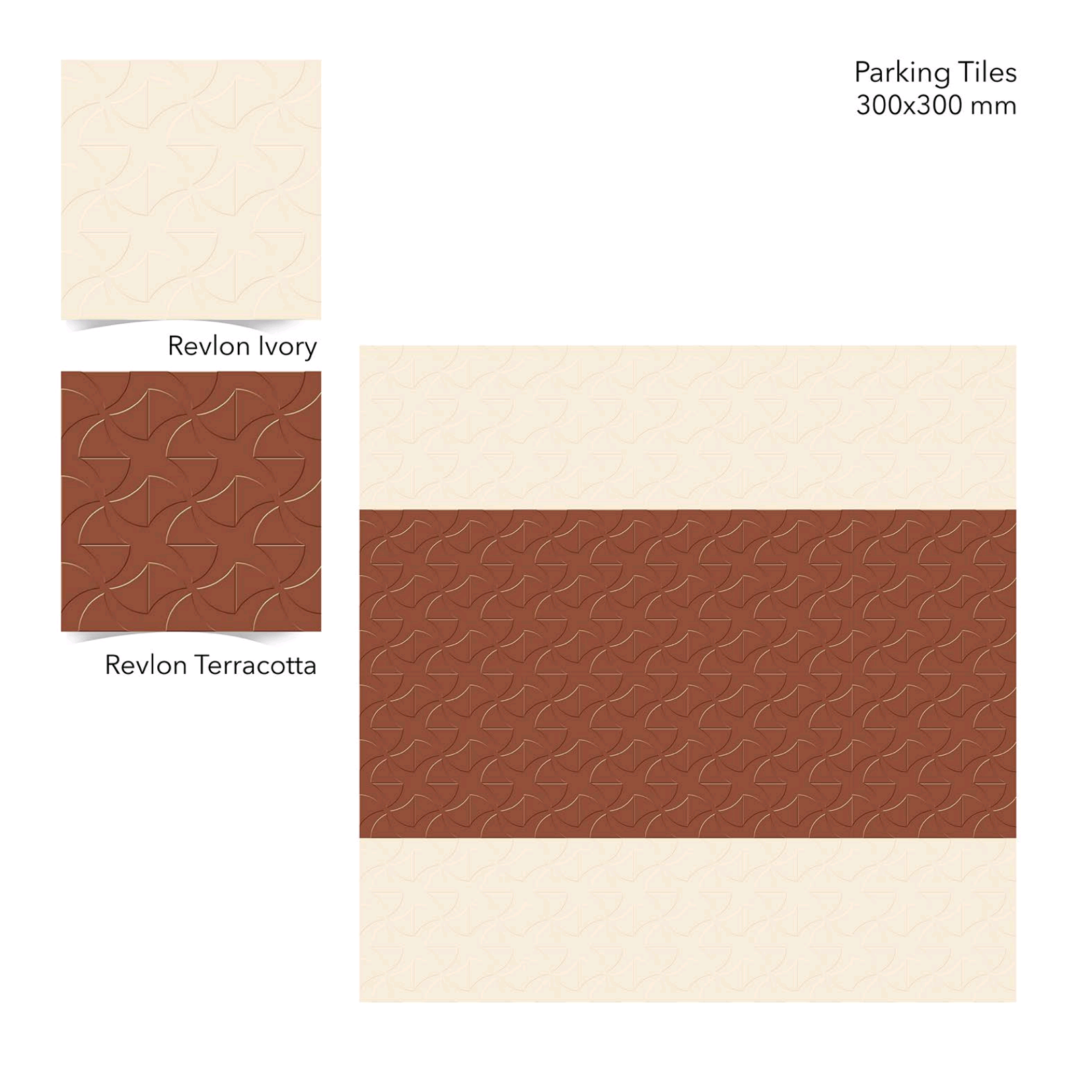 Sugar Series - Ceramic Parking Tiles 300x300/400x400 Mm, Multicolor, Matt Finish | Acid-resistant, Antibacterial, Non-slip, Rustic, Platinum Grade