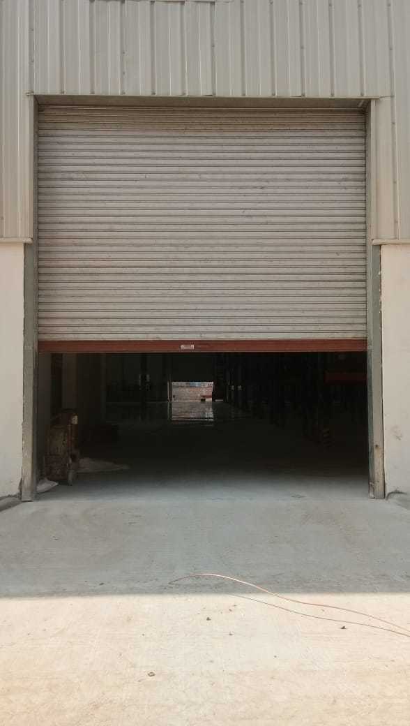 Industrial Rolling Shutter - 1.2mm Ms Material , 12000mm Wide X 12000mm Height, Blue/white/black/red Color Options, Manual & Automatic Operation , High Security Vertical Opening