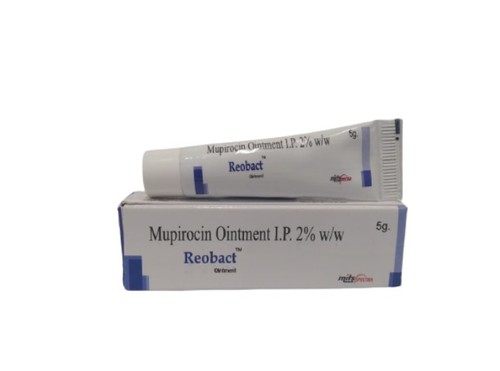 Mupirocin Antibacterial Ointment - 2% Active Ingredient, 5g Packaging | Ideal for Treating Skin Infections and Impetigo in Children