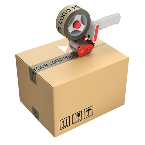 Custom Printed Tape - 65 Meters Long, Any Color Available | Single-Sided, Pressure Sensitive Adhesive, Ideal for Carton Sealing