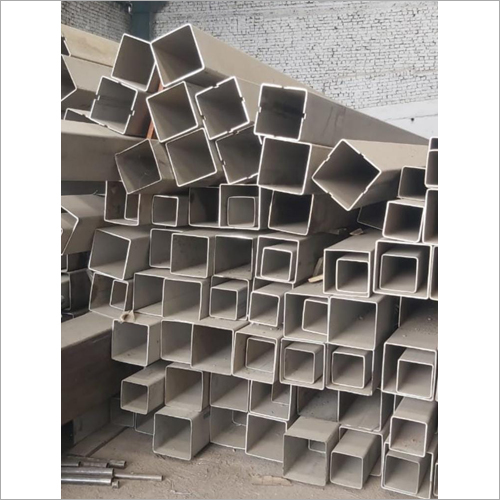 Stainless Steel Square Pipe - Different Grades and Thickness Available | Ideal for Industrial and Structural Applications