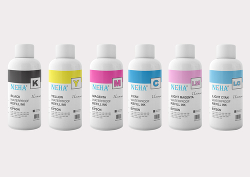 NEHA SUBLIMATION INK FOR USE IN EPSON L800 , L100 , L110 , L130 , L200 ( 1Litre)