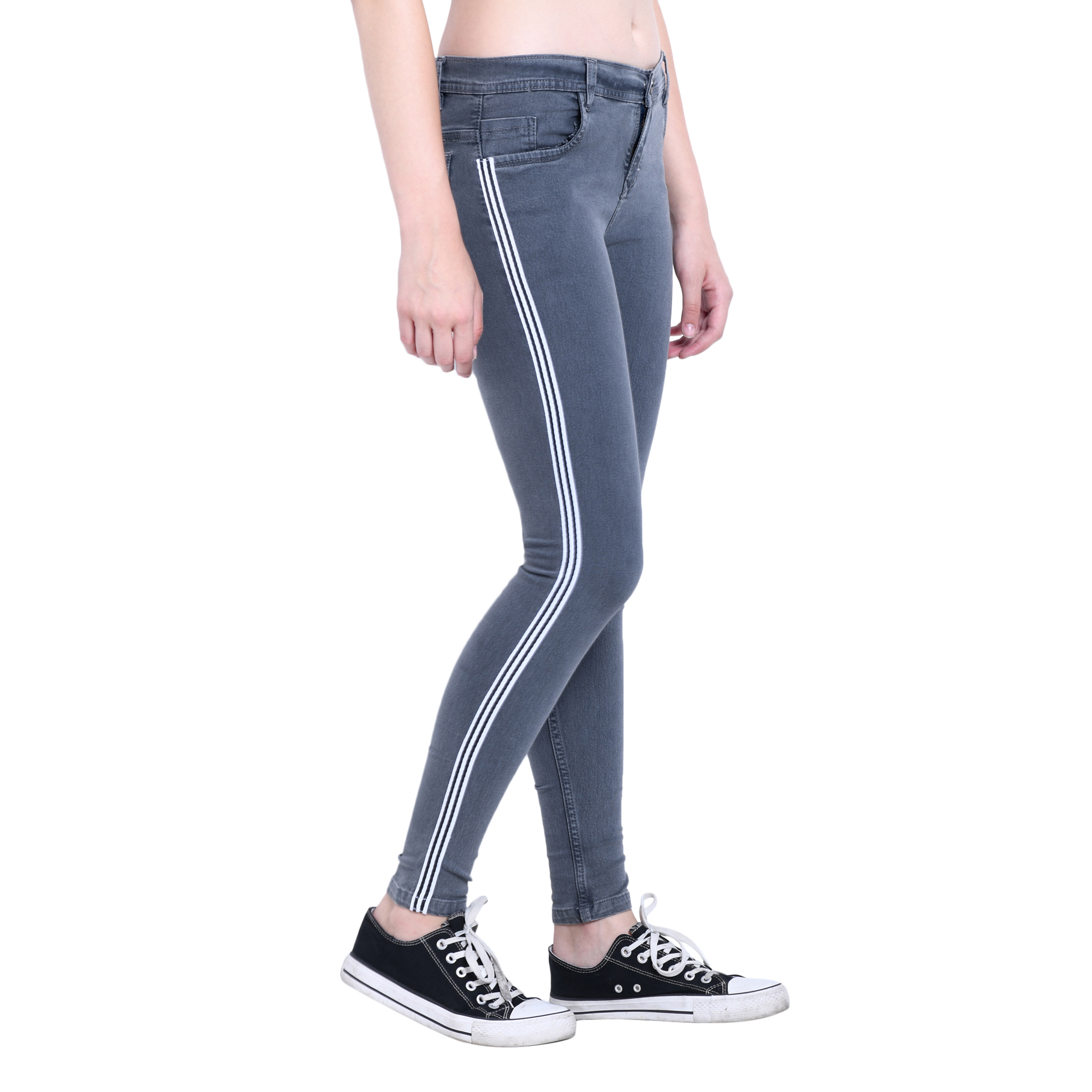 Zxn Clothing Ladies Premium Stretchable Slim Fit Denim Jeggings - Denim, 28 To 38 Waist Size, Various Colors And Patterns | Perfect For Parties, Meetings, And Functions