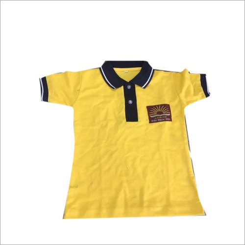 Cotton School T Shirt Collar Type: V Neck