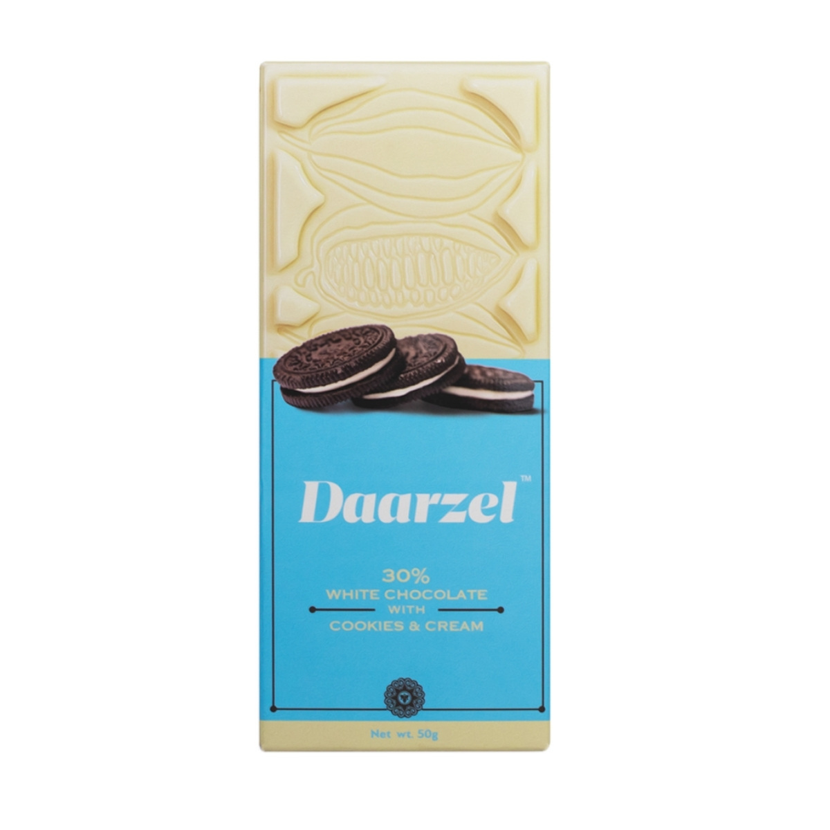 Bar White Chocolate - Cookies And Cream With Milk Chocolate