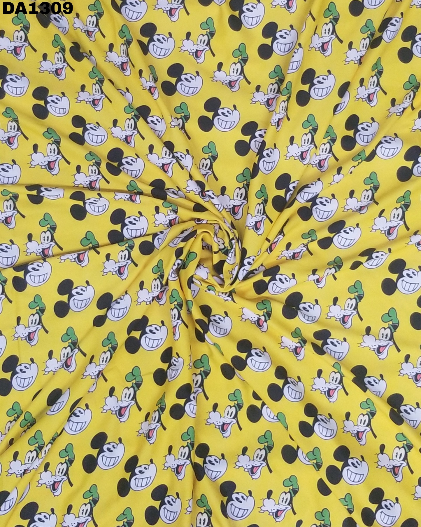 Twill Silk Digital Print Fabric - 58" Inch Width | Washable, Ideal For Garments, Vibrant Colors As Shown In Images