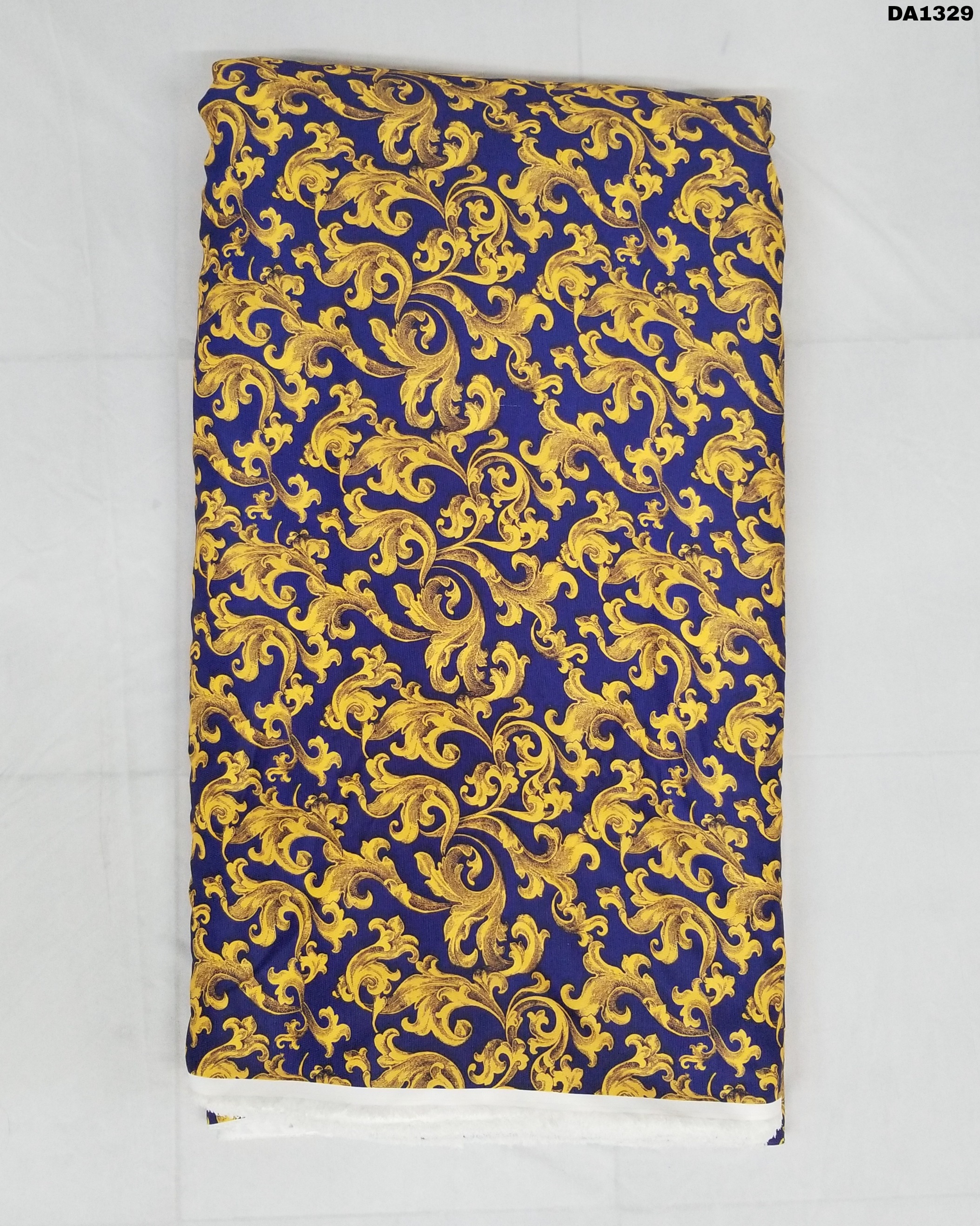 Twill Silk Digital Print Fabric - 58" Width, Multi-color Design | Washable Material For Garments