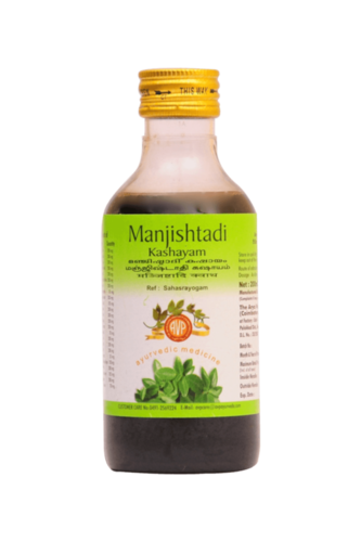 Manjishtadi Kashayam 200ml Age Group: Suitable For All Ages