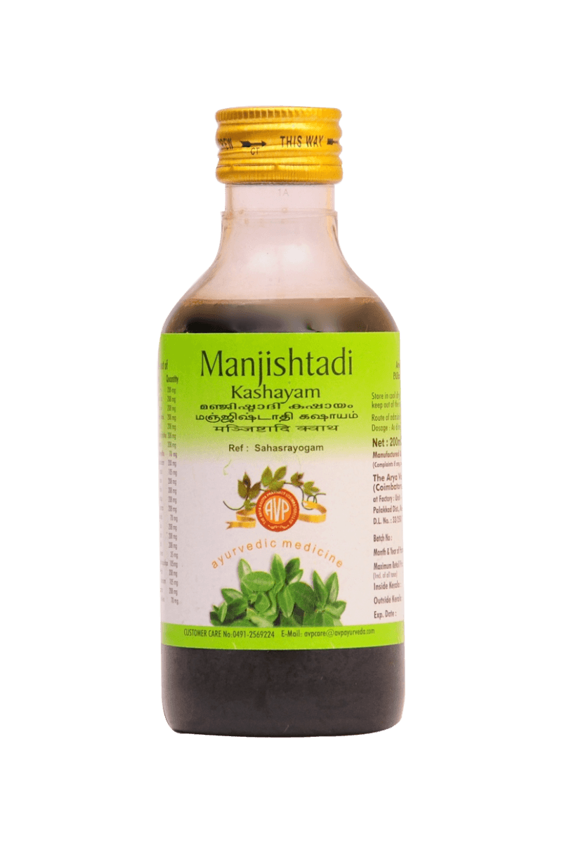 Manjishtadi Kashayam 200ml Age Group: Suitable For All Ages