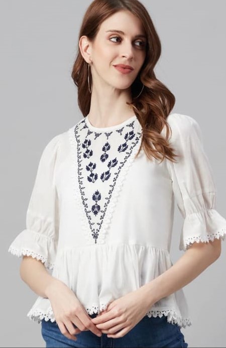 Ladies Designer Top Size: Xxxl