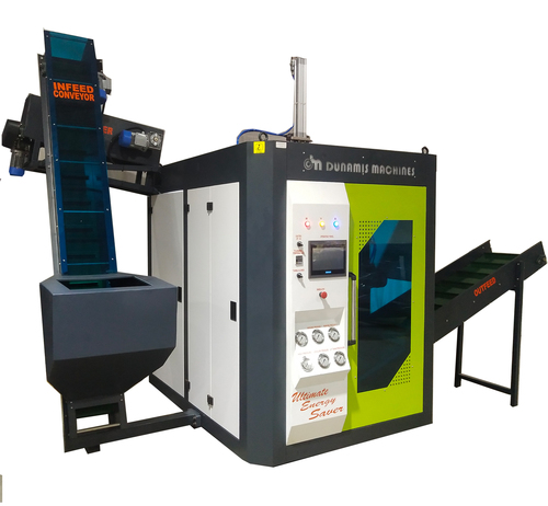 Oil Bottles 2400Bph Fully Automatic Pet Blow Moulding Machine