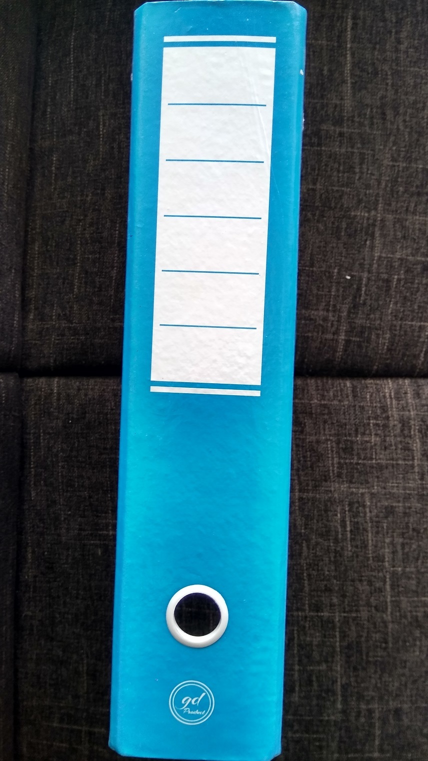 Laminated Box File - Cardboard Material, 35x63 Cm Dimensions | Features Steel Clip Binding, Ideal For Office Paper Filing, Lever Arch Mechanism
