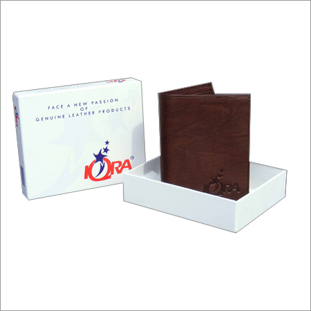 Men Trifold Leather Wallets
