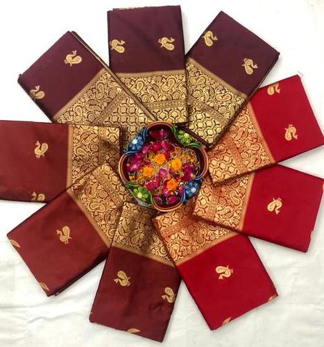 Reguler Soft And Silky Lichi Saree