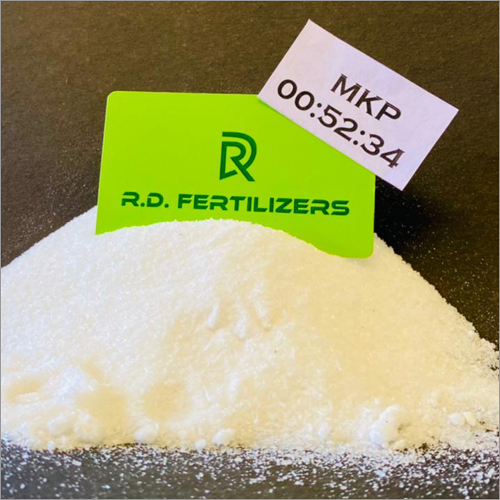 Npk 00 52 34 Map Mono Potassium Phosphate - 1 Kg, 25 Kg | Pure White Powder, Water Soluble Fertilizer For Agriculture
