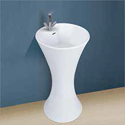 One Piece Pedestal Wash Basin