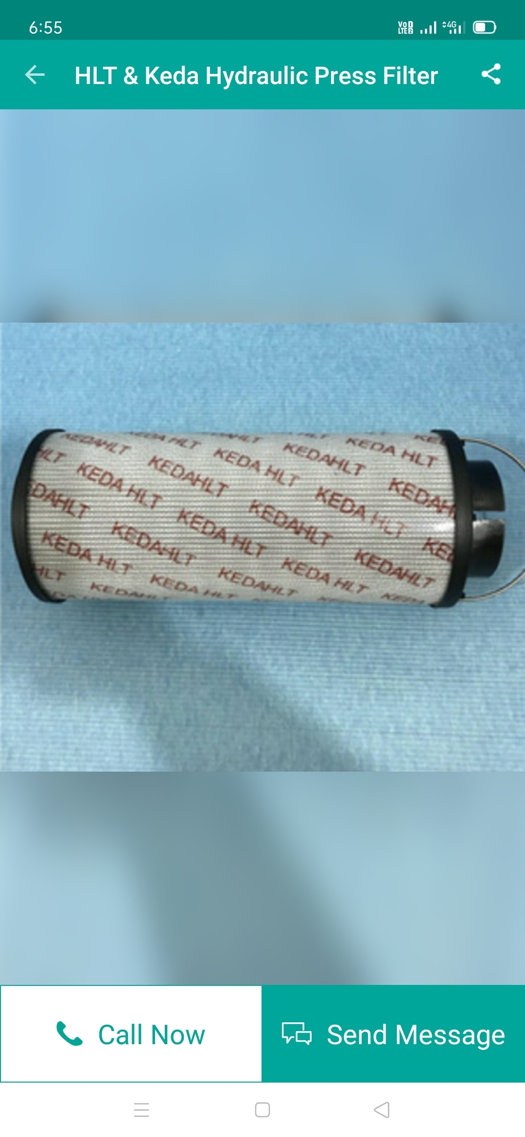 Keda Ceramic Press Filter