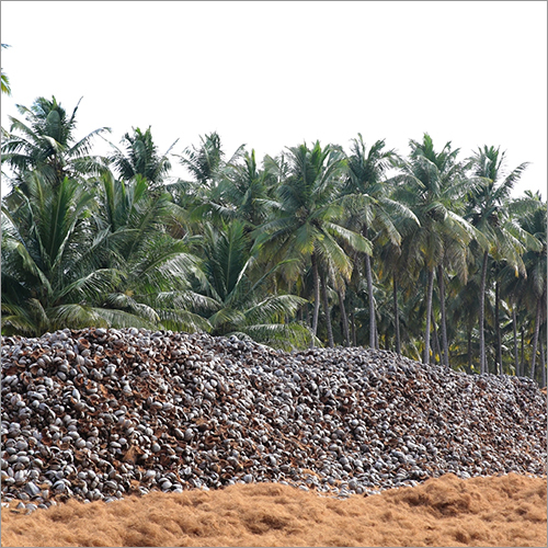 Natural Coir Fiber - Coconut Fiber Material, Golden Brown Color | Eco-friendly Attributes For Sustainable Applications