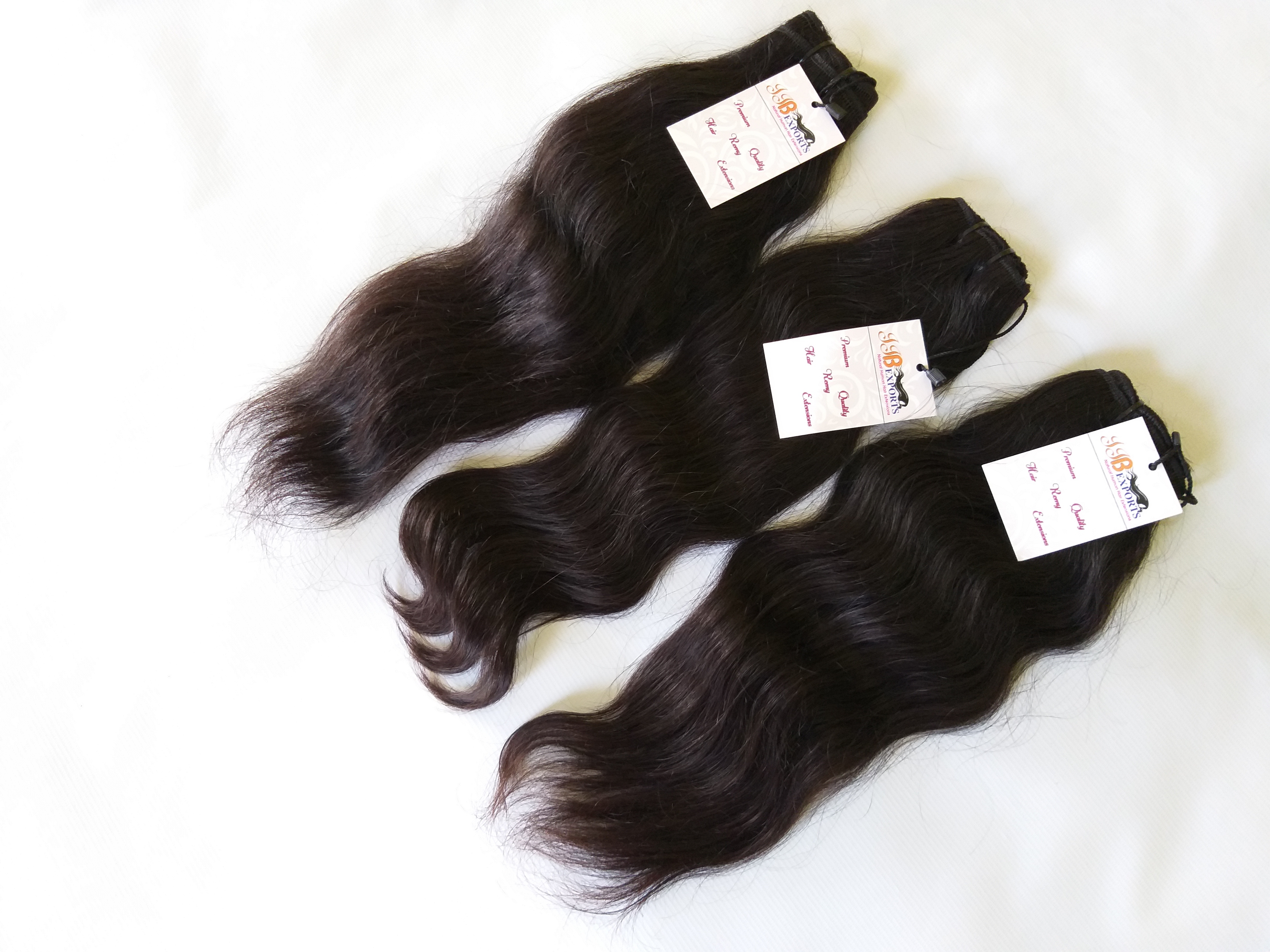 Natural Remy Indian Virgin Human Straight Wavy Curly Bulk Hair Length: 10-32 Inch (In)