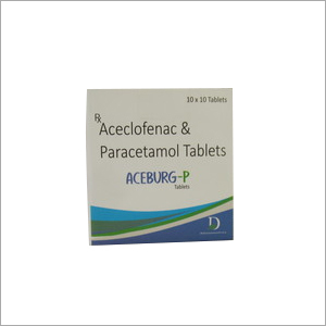 60 Ml Aceclofenac And Paracetamol Tablets