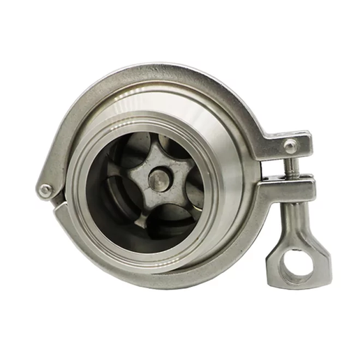 Ss Non Return Valve - Certified 316 Stainless Steel, High Duty Sanitary Fitting, Tube Weld End Connection, Sizes 3/4 To 4