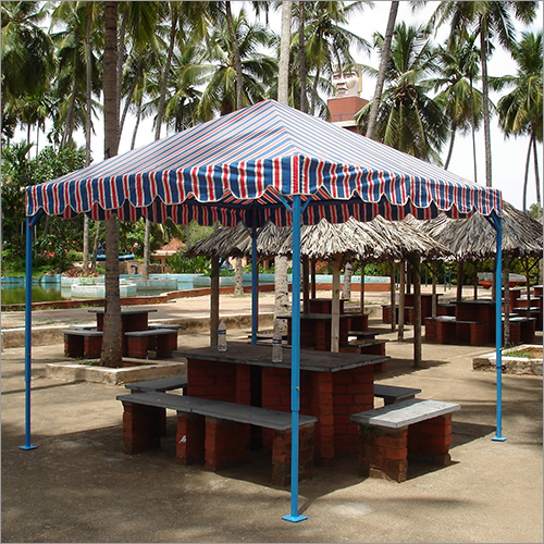 Outdoor Ms Frame Pyramid Tents - Pvc Material, Standard Size, Customized Color | Coated Style, Versatile Usage As Car Covers, Customized And Standard Designs