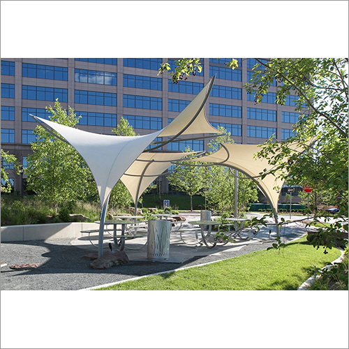 Pvc Panel Tensile Shade Structures