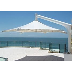 Customized Garden Tensile Pole Umbrellas