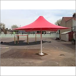 Customized Garden Tensile Pole Umbrellas