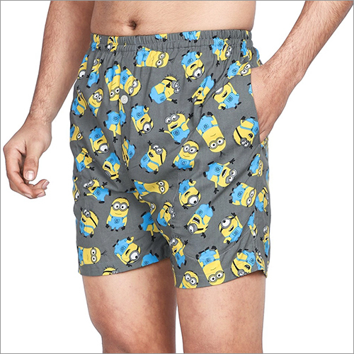 Dreamify Woven Boxers - 100% Soft Cotton, Multicolor Printed Design | All-day Comfort, Stylish Versatility, Perfect For Lounge Or Sleepwear