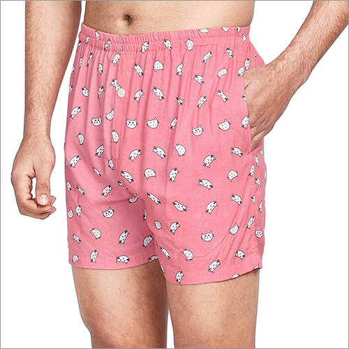 Dreamify Woven Boxers - 100% Soft Cotton, Multicolor Printed Design | All-day Comfort, Stylish Versatility, Perfect For Lounge Or Sleepwear