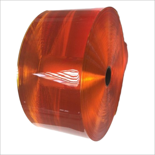 Orange PVC Strip Curtain Roll - 200mm & 300mm Sizes | Rust-Free, Customizable, Usable in Various Grades