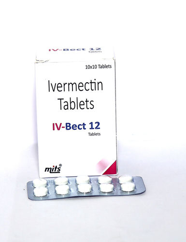 आइवरमेक्टिन टैबलेट 12mg टैबलेट