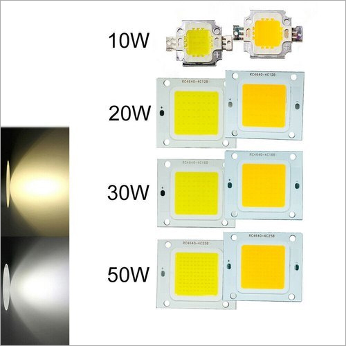 LED Light Emitting Diode - 230V, 10-50W Power, Square Shape | High Efficiency, Long Lifespan, Versatile Application