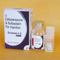 इंजेक्शन के लिए 1.5Gm सेफ़ोपेराज़ोन और सिल्बैक्टम सामान्य दवाएं