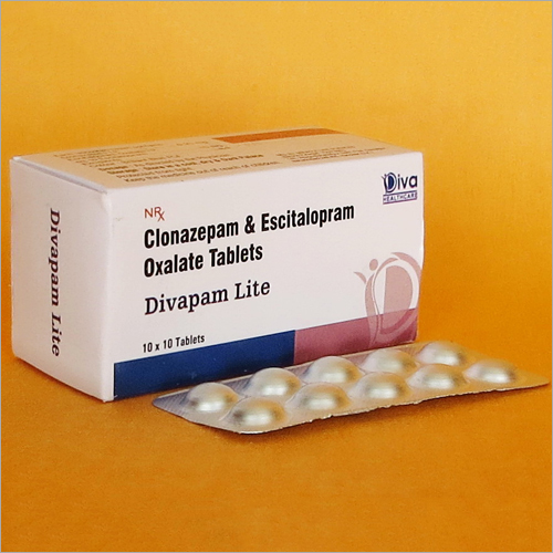 Clonaazepam And Oxalate Tablets General Medicines