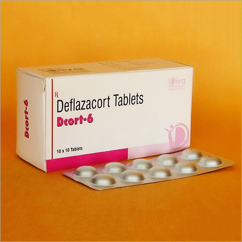 Deflazacort Tablets - 01 Piece Strips, General Medicines for All Ages, Store in a Dry Place