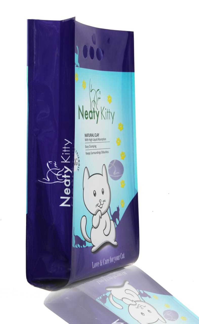 Neaty Kitty Clumping Cat Litter - Bentonite, 3 Mm | Quick Clumping, Superior Odor Control, Easy Clean-up, Soft Texture