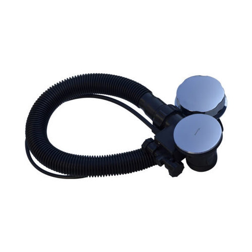 नॉब कंट्रोल (ऑन-ऑफ) के साथ ब्रास बाथटब ओवरफ्लो सेट